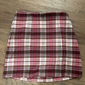 Kids plaid skirt